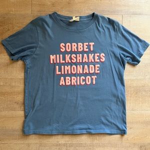 Sezane Sorbet Milkshakes Limonade Abricot T-Shirt- Solidarity Creation